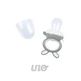 BEBE DOUCEUR Tétine Grignoteuse Silicone 11cm Gris, 1 pièce