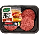 Steaks Hachés Burger Goût Grillée 15% MG SOCOPA
