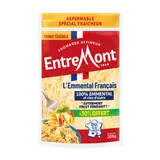 Emmental rapé français sachet zip ENTREMONT 160g+30%offert