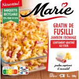 MARIE Gratin de fusilli jambon fromage