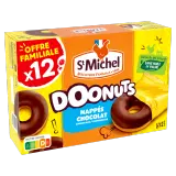 ST MICHEL Doonuts nappés au chocolat