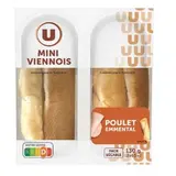 Sandwich mini viennois poulet, U (2 x 65 g)