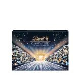 LINDT Champs-Élysées Édition Enneigée assortiment de chocolats au lait noir et blanc
